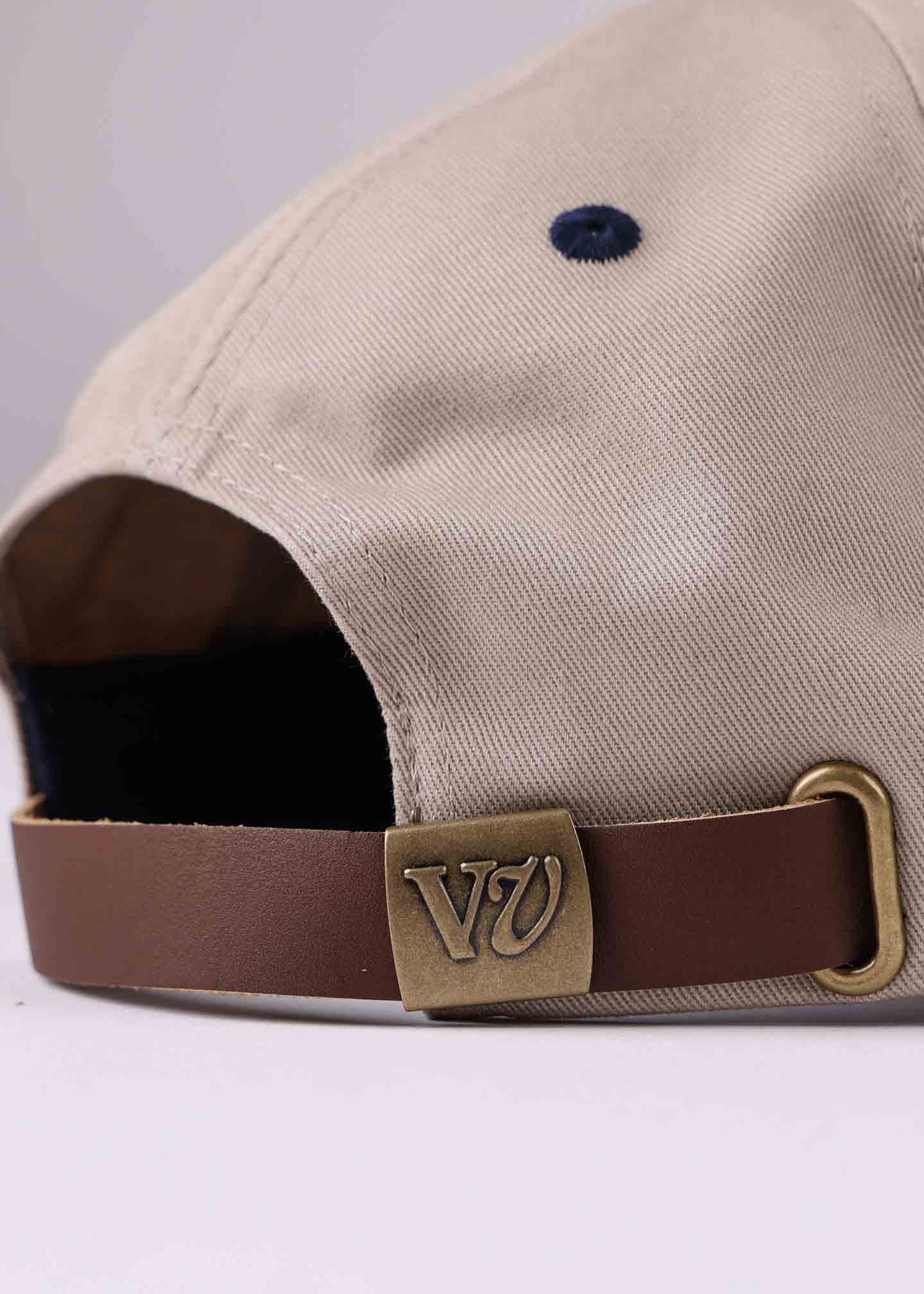 SERVICE CAP : BONE DARK BLUE