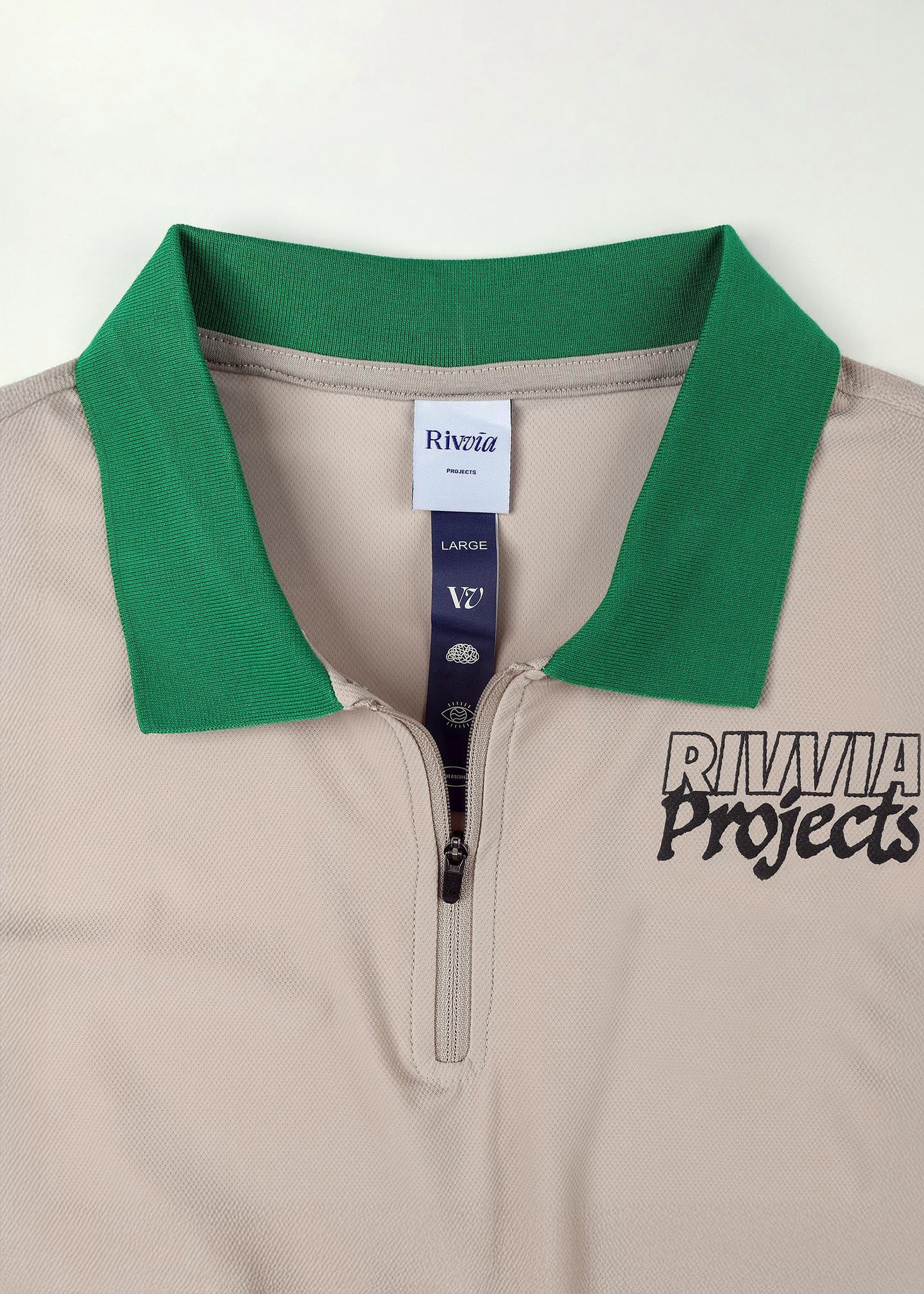 BLUEPRINT POLO : BONE GREEN