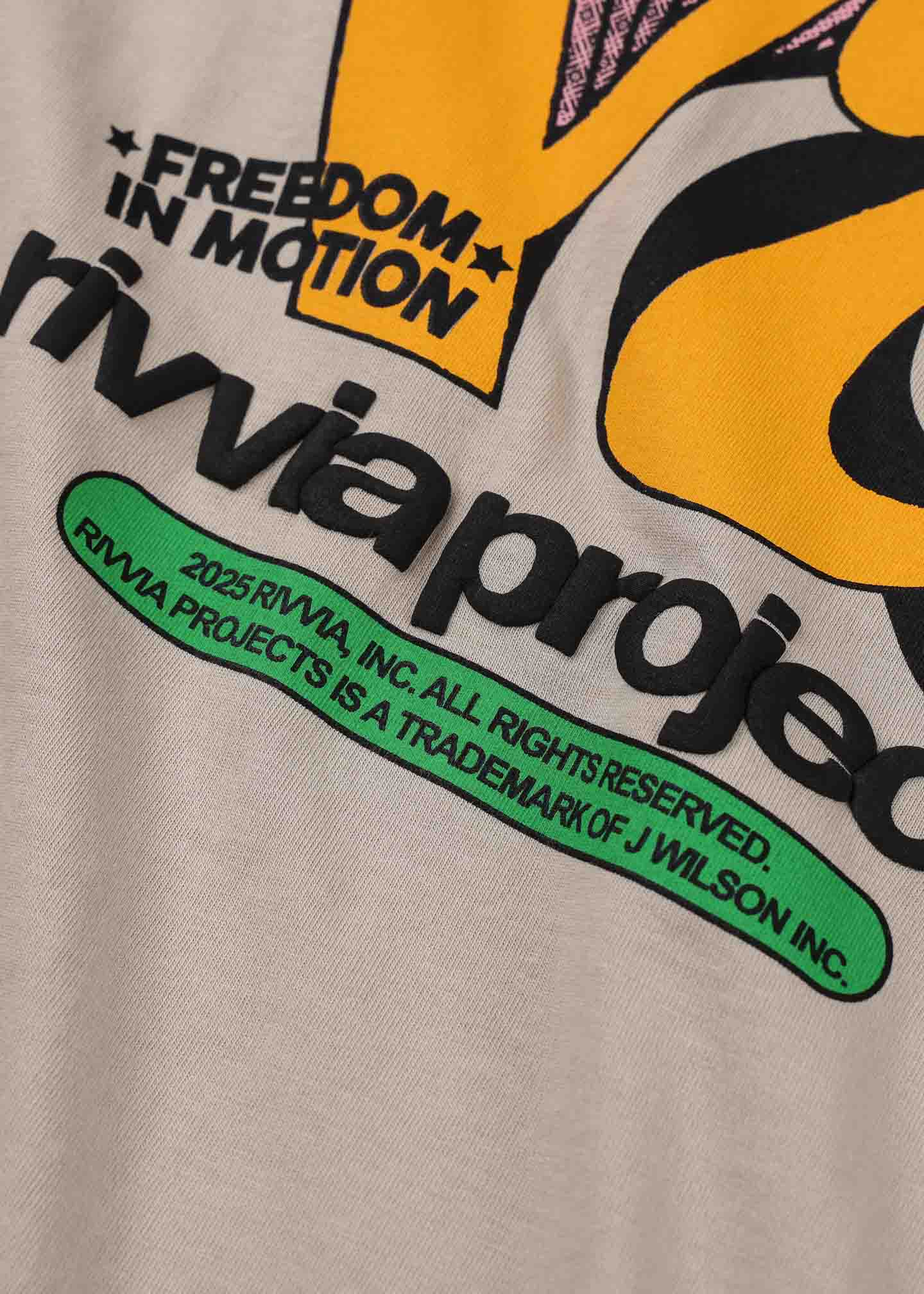 VV SPIRAL T-SHIRT : OFF WHITE