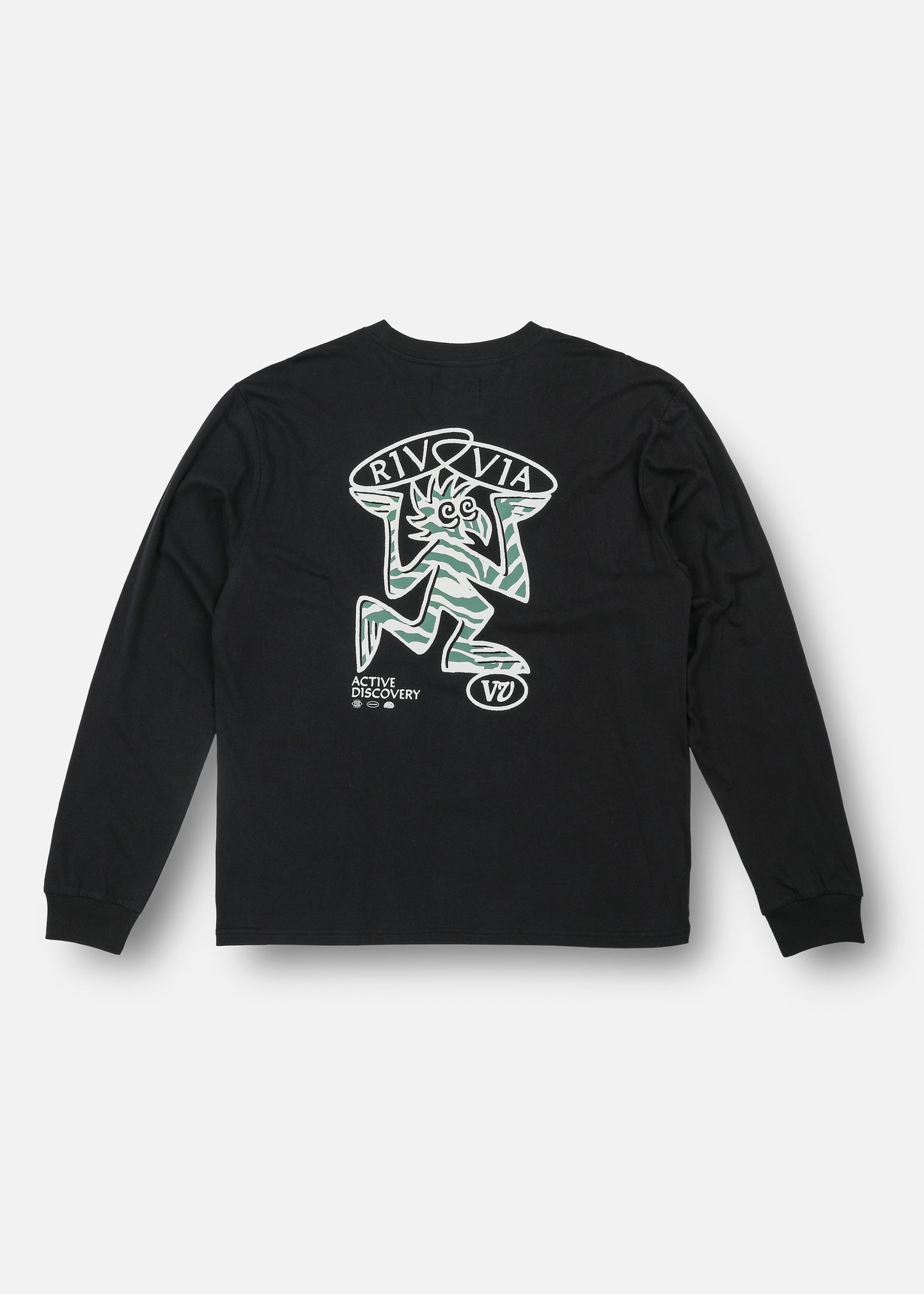 COLOSSAL LS T-SHIRT : BLACK