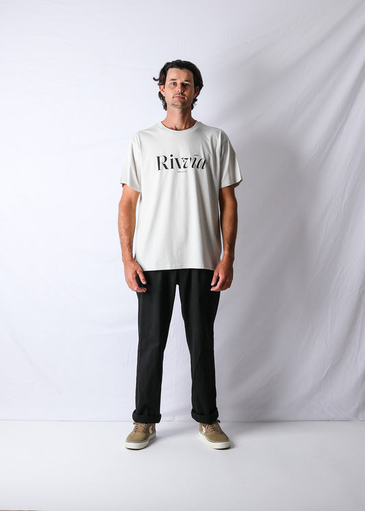 REASON T-SHIRT : PARCHMENT