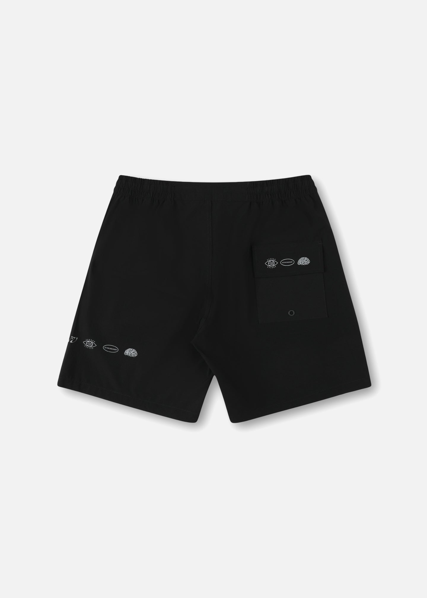 DAILY RIDE SHORT : WASHED BLACK