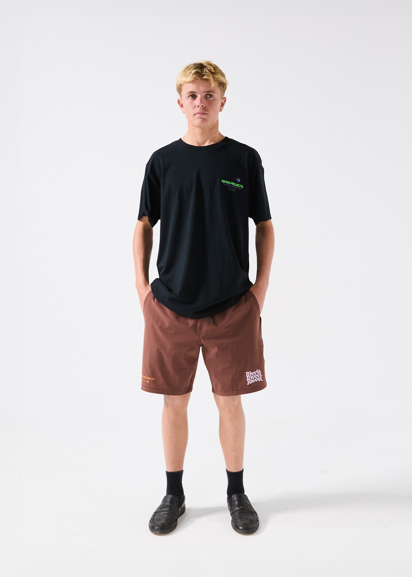 DAILY RIDE PUFFER SHORT : BROWN