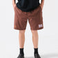 DAILY RIDE PUFFER SHORT : BROWN