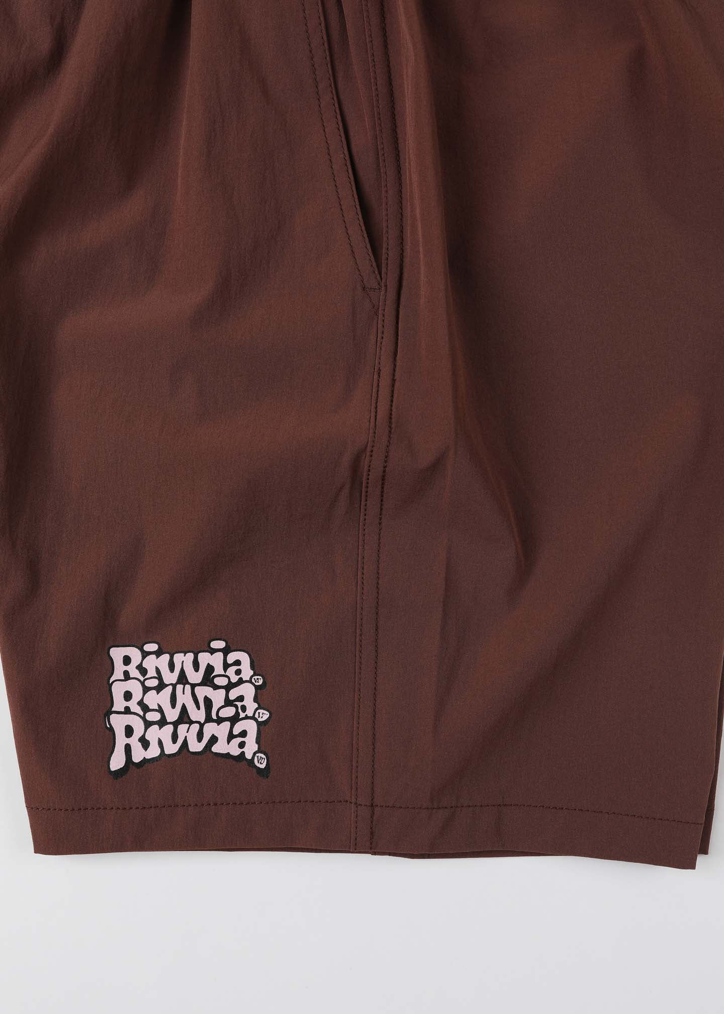 DAILY RIDE PUFFER SHORT : BROWN