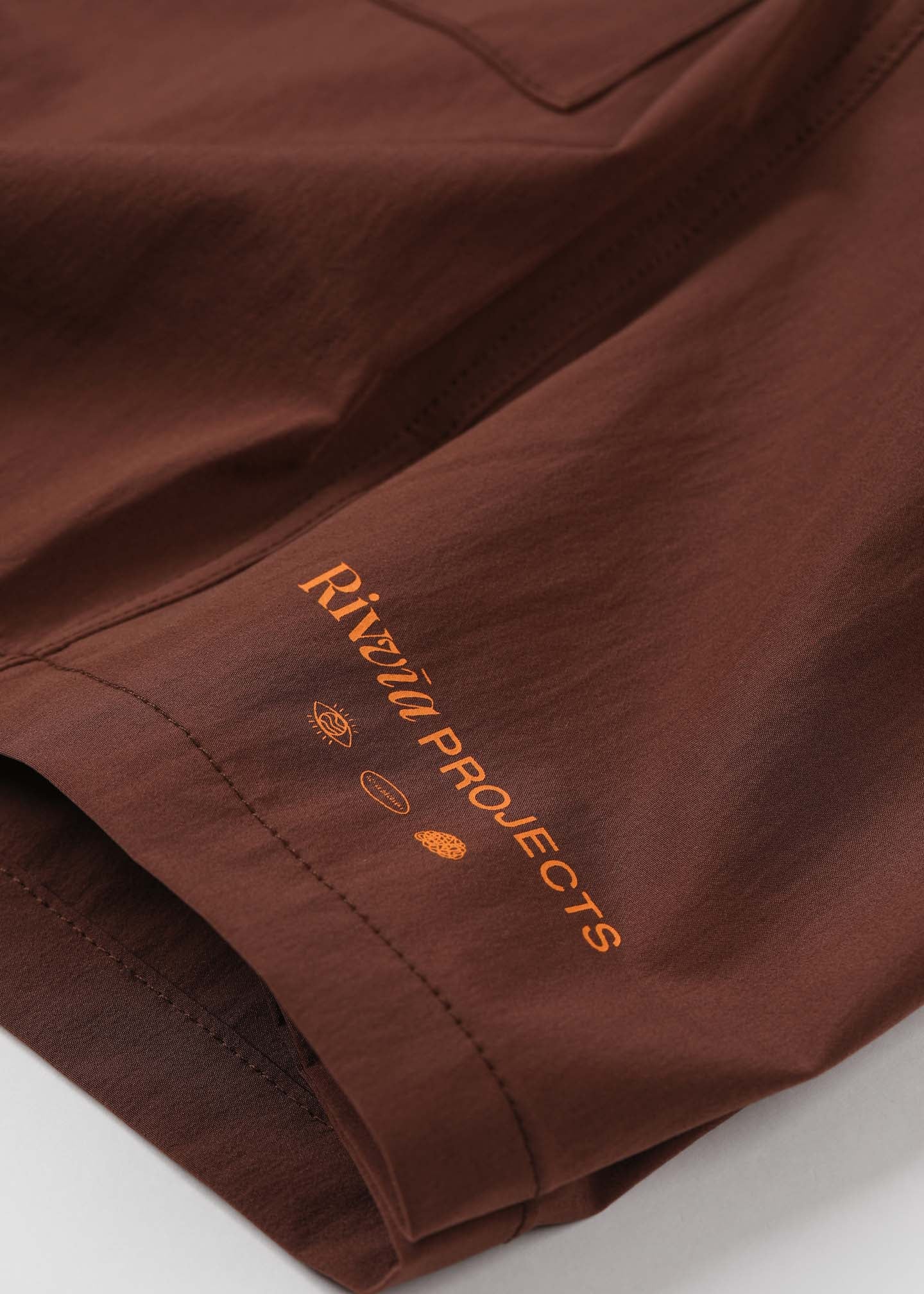 DAILY RIDE PUFFER SHORT : BROWN