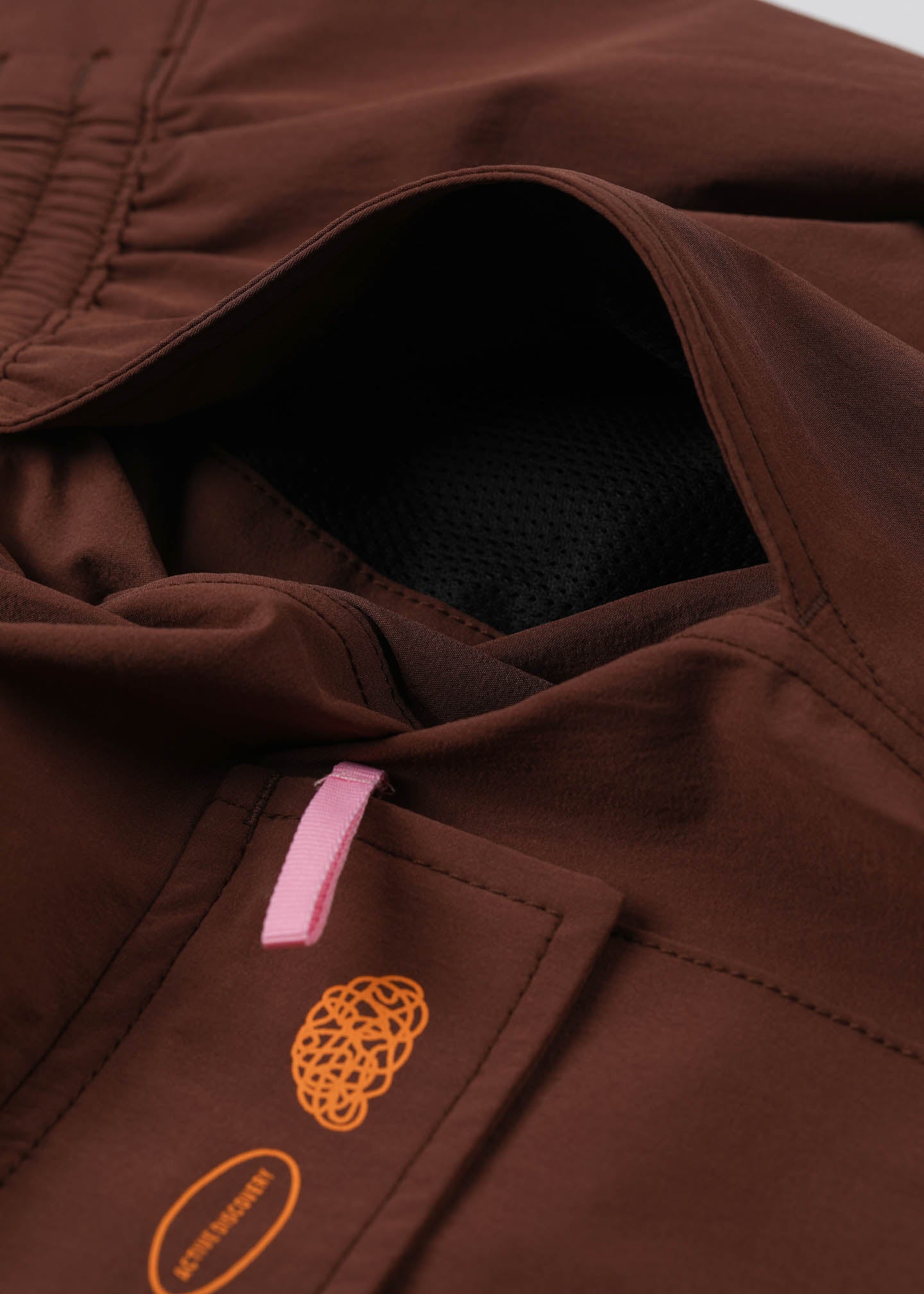 DAILY RIDE PUFFER SHORT : BROWN
