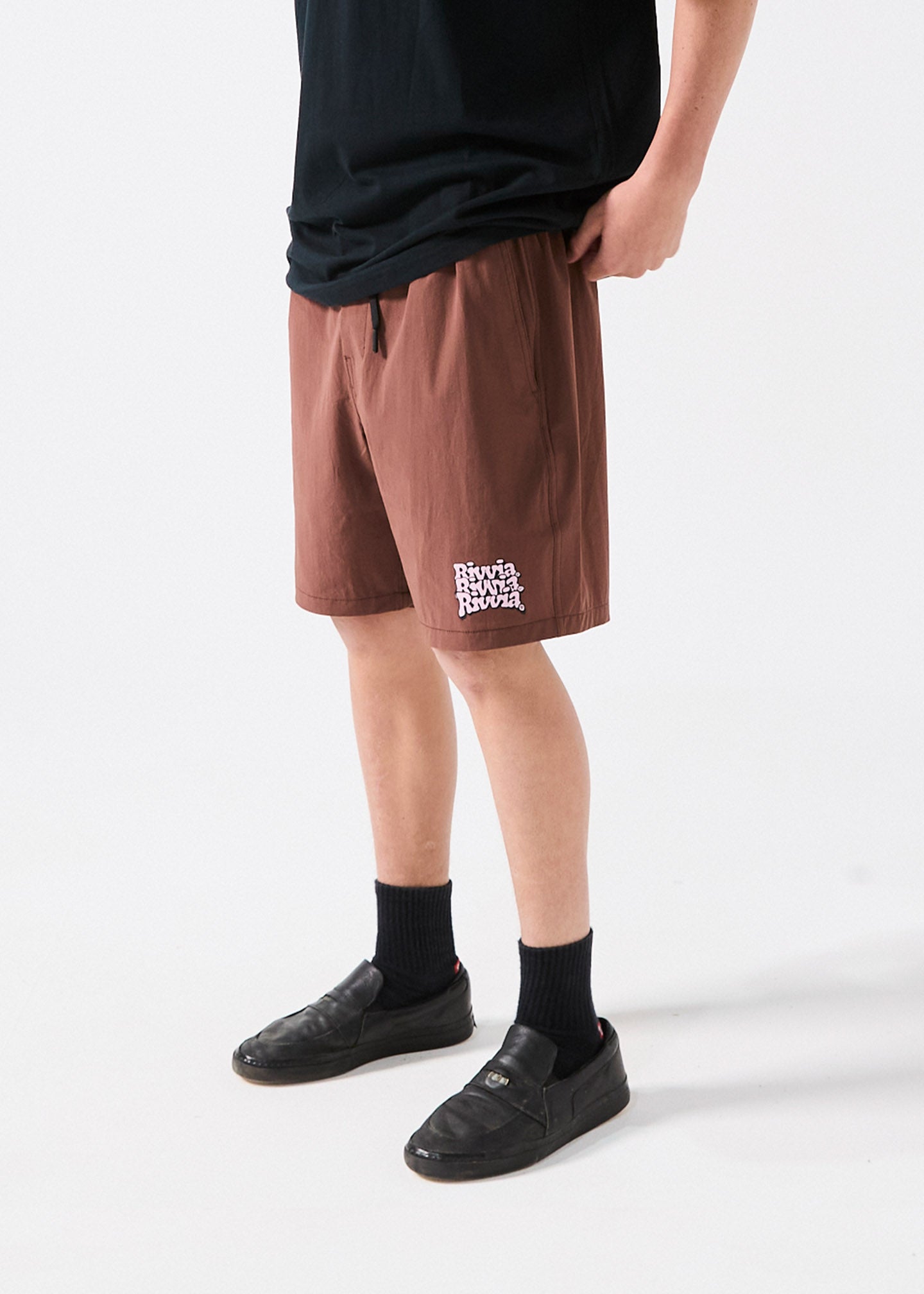 DAILY RIDE PUFFER SHORT : BROWN
