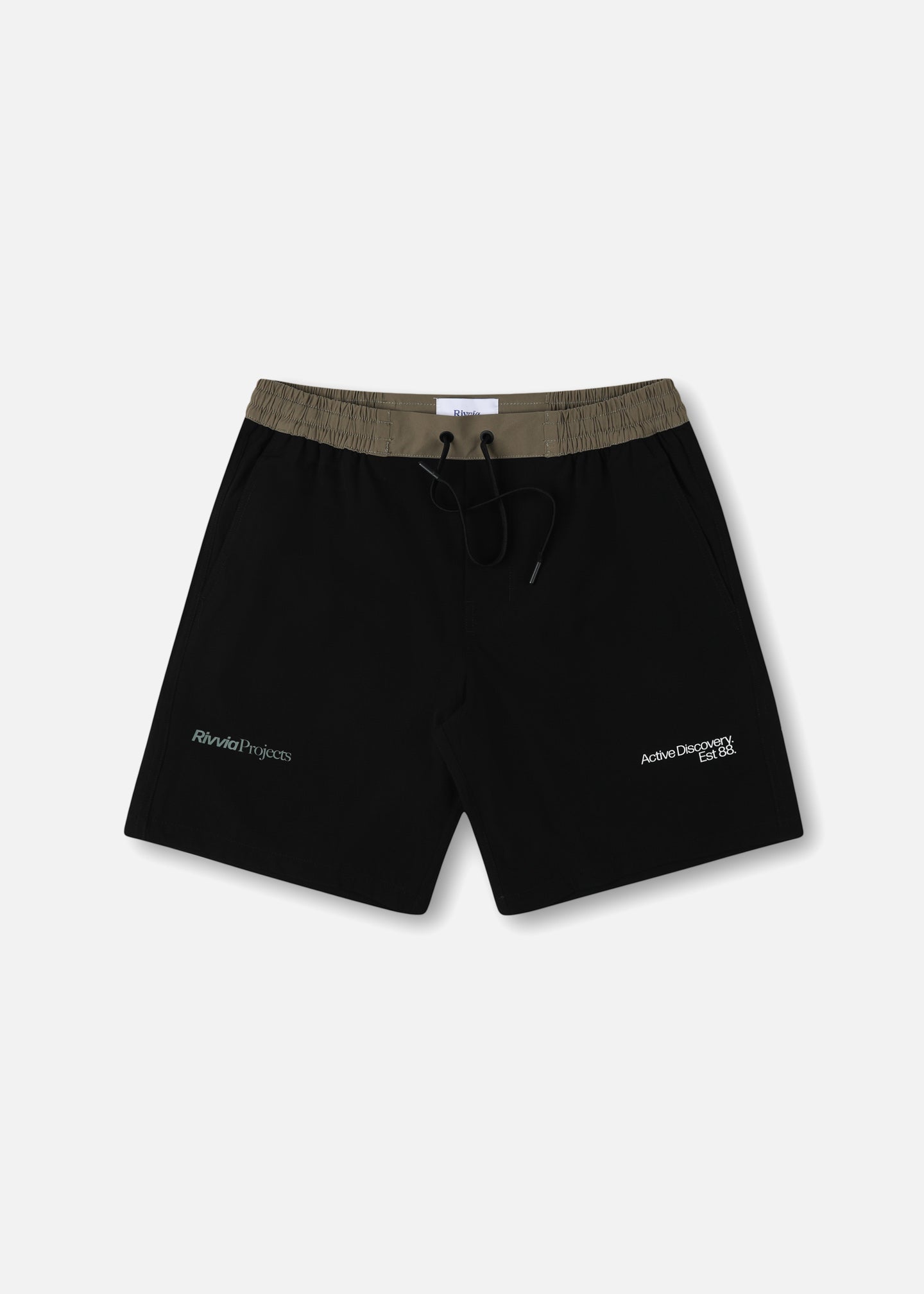 DAILY RIDE SWING FOUNDATION SHORT : WASHED BLACK GREEN