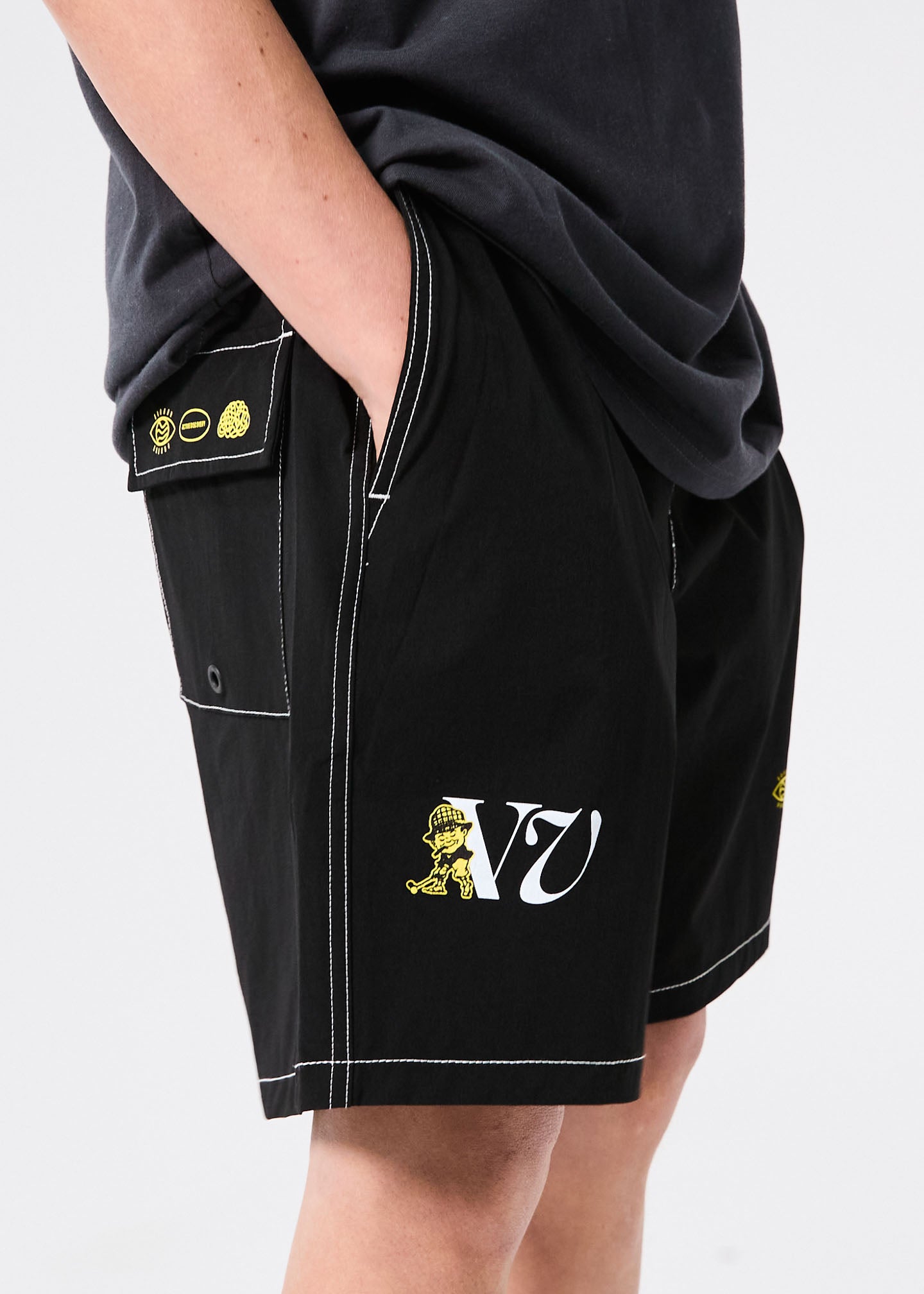 DAILY RIDE OUR MATE SHORT : BLACK
