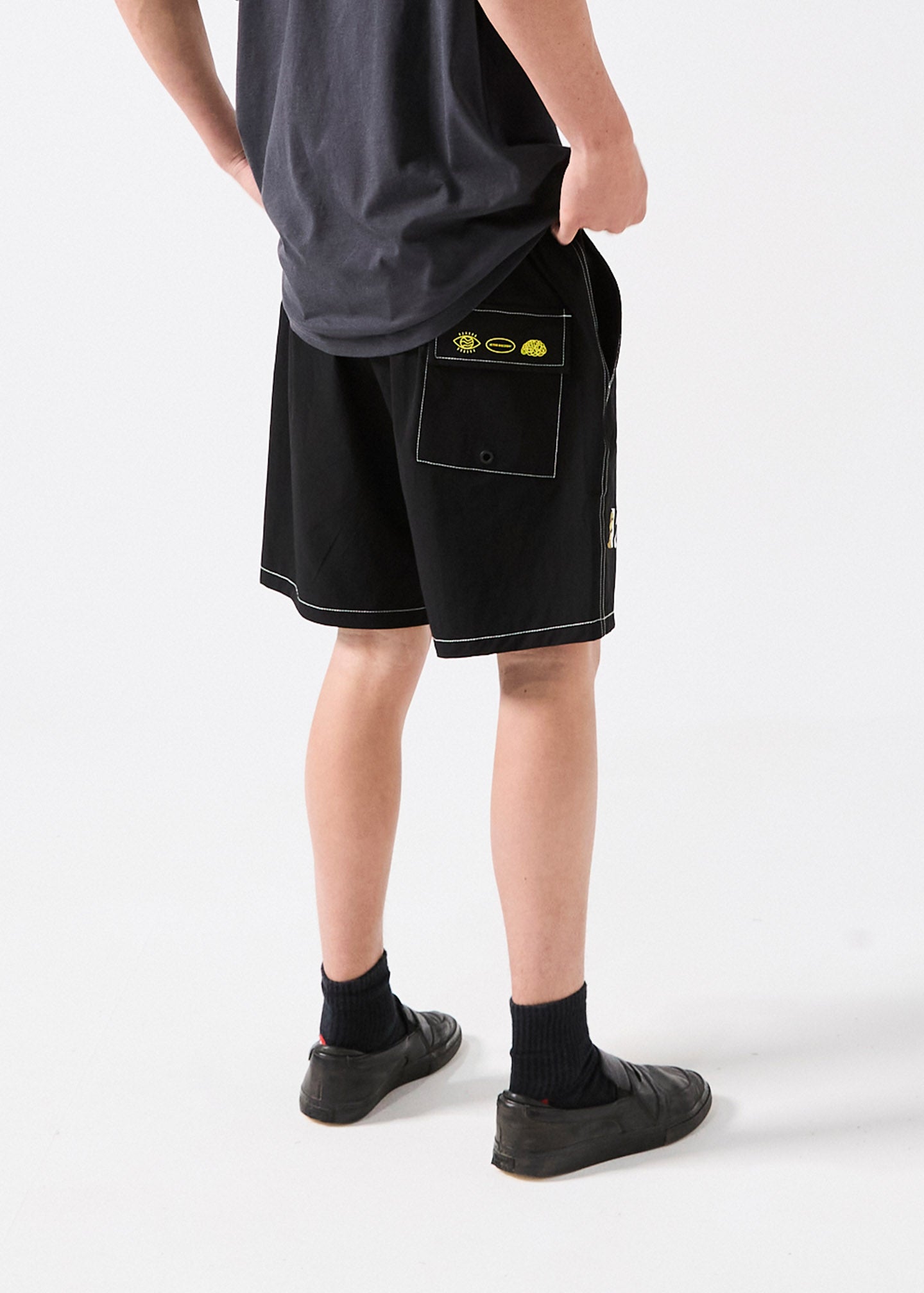DAILY RIDE OUR MATE SHORT : BLACK