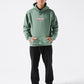 PUFFER HOOD : OLIVE