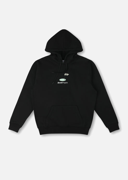 PARTEE HOOD : BLACK