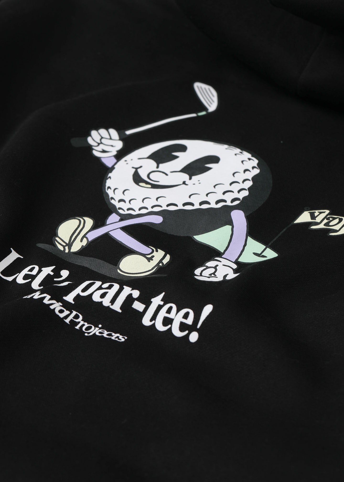 PARTEE HOOD : BLACK