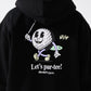 PARTEE HOOD : BLACK