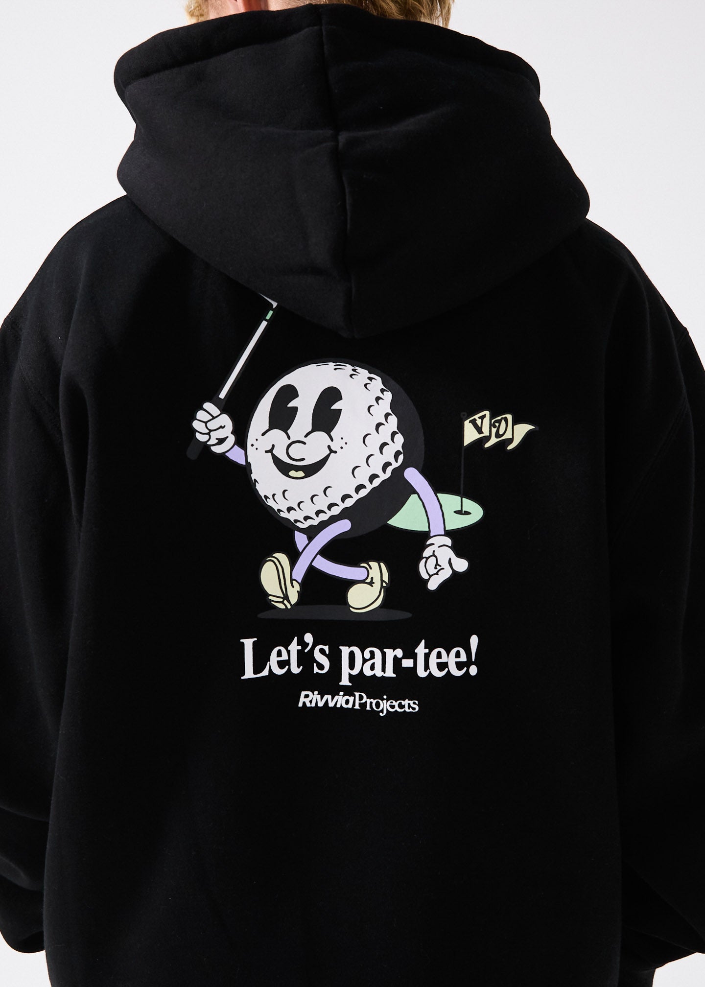 PARTEE HOOD : BLACK