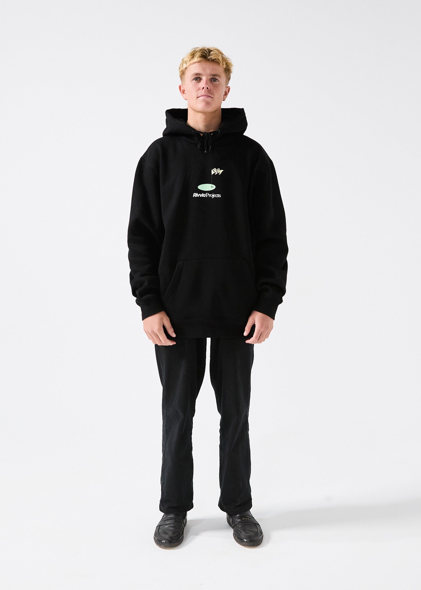 PARTEE HOOD : BLACK