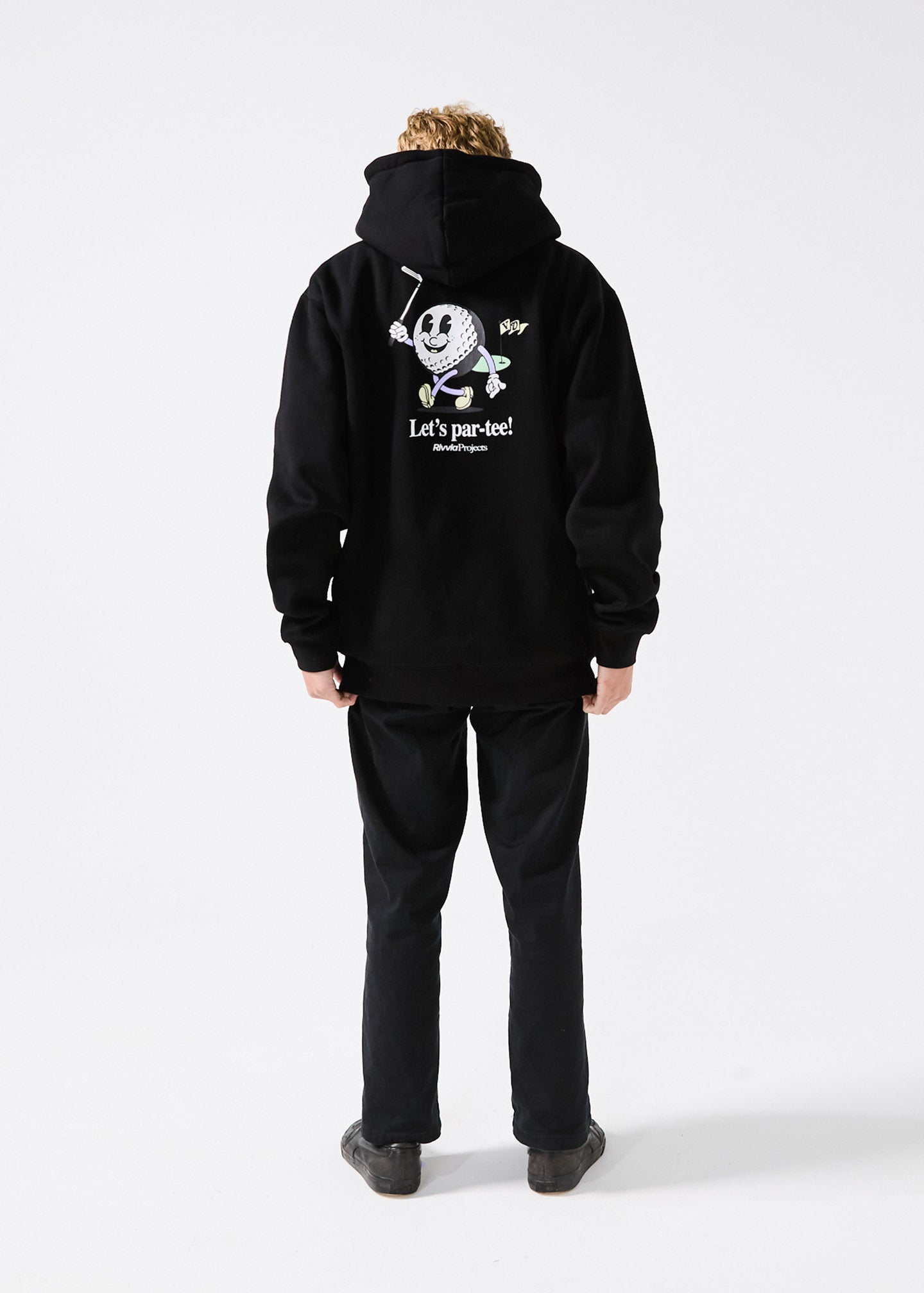 PARTEE HOOD : BLACK