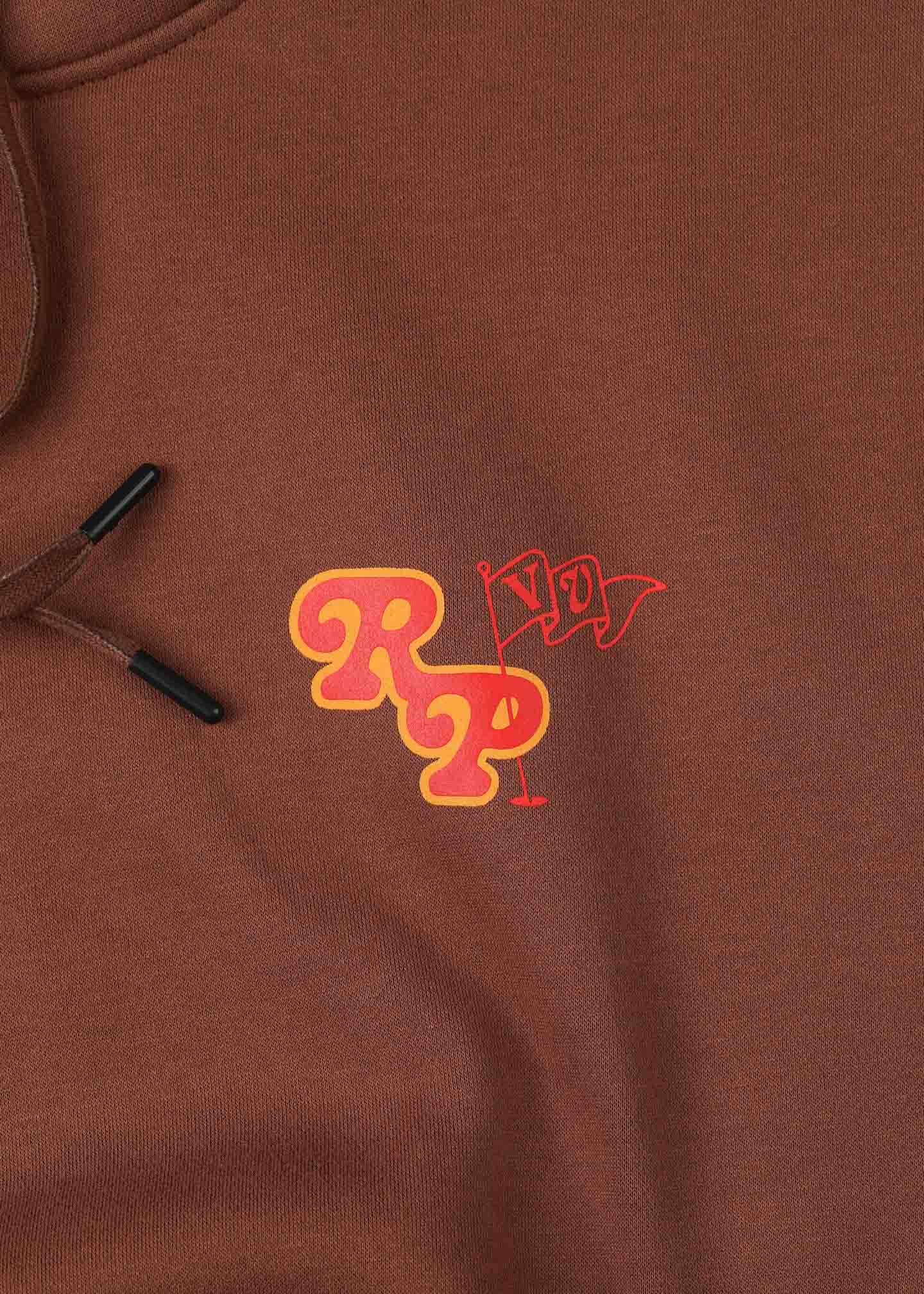 FLORAL PURSUIT HOOD : BROWN
