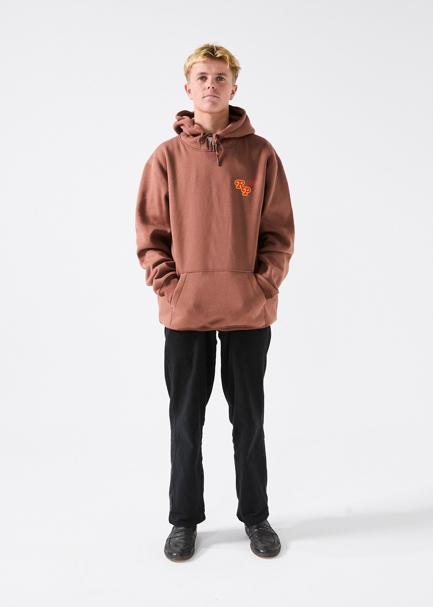 FLORAL PURSUIT HOOD : BROWN