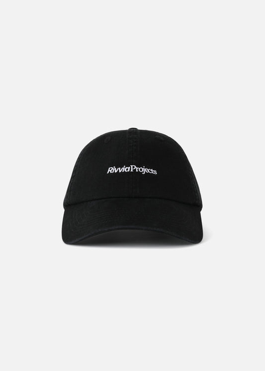 FOUNDATION CAP : WASHED BLACK