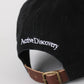 FOUNDATION CAP : WASHED BLACK