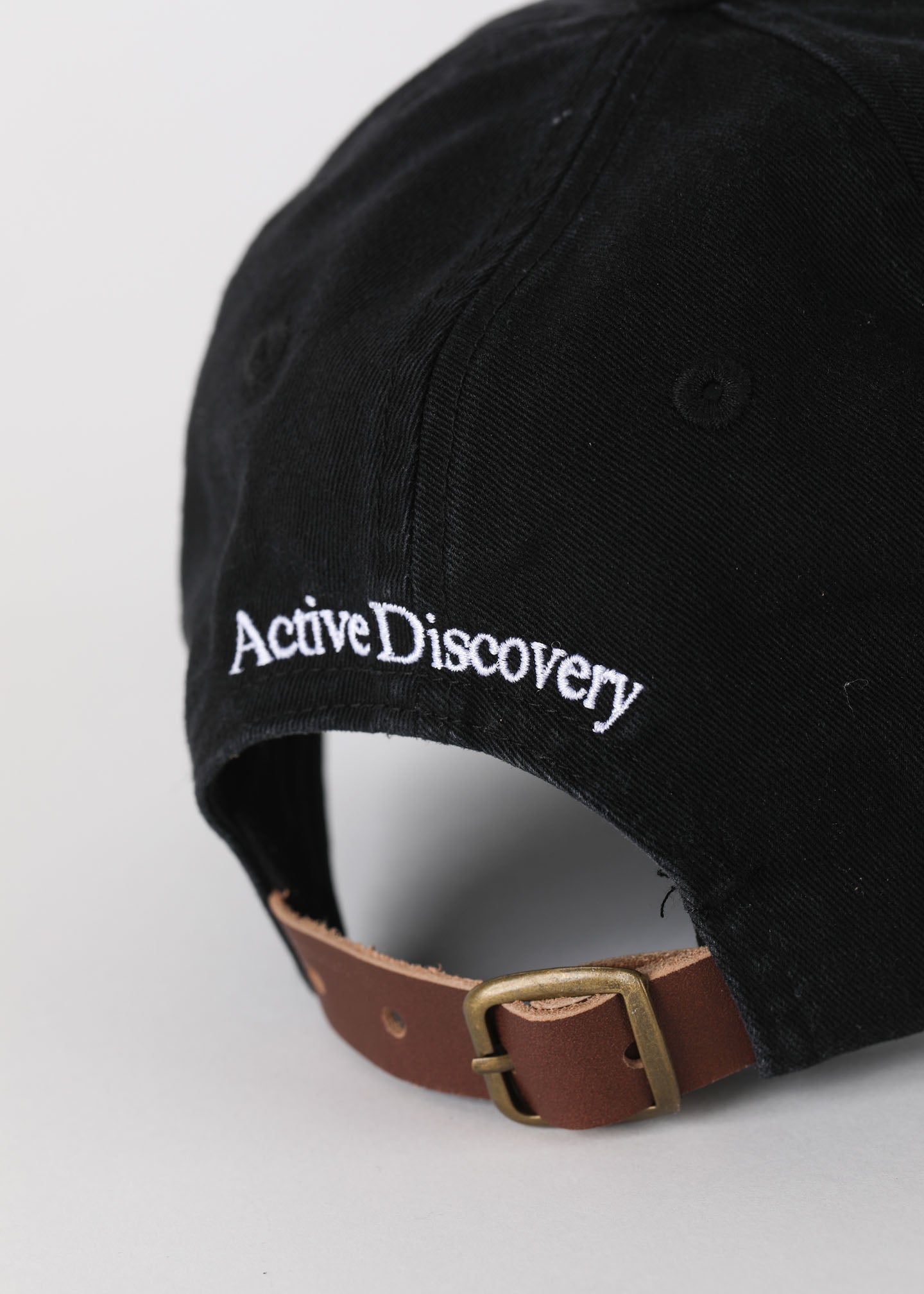 FOUNDATION CAP : WASHED BLACK