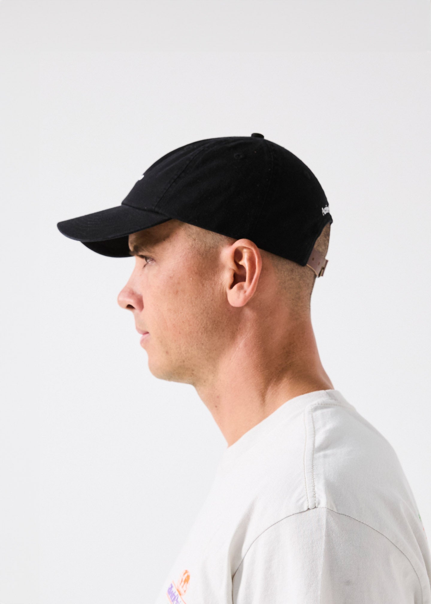 FOUNDATION CAP : WASHED BLACK