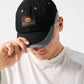 GLOBE CAP : GREY BLACK