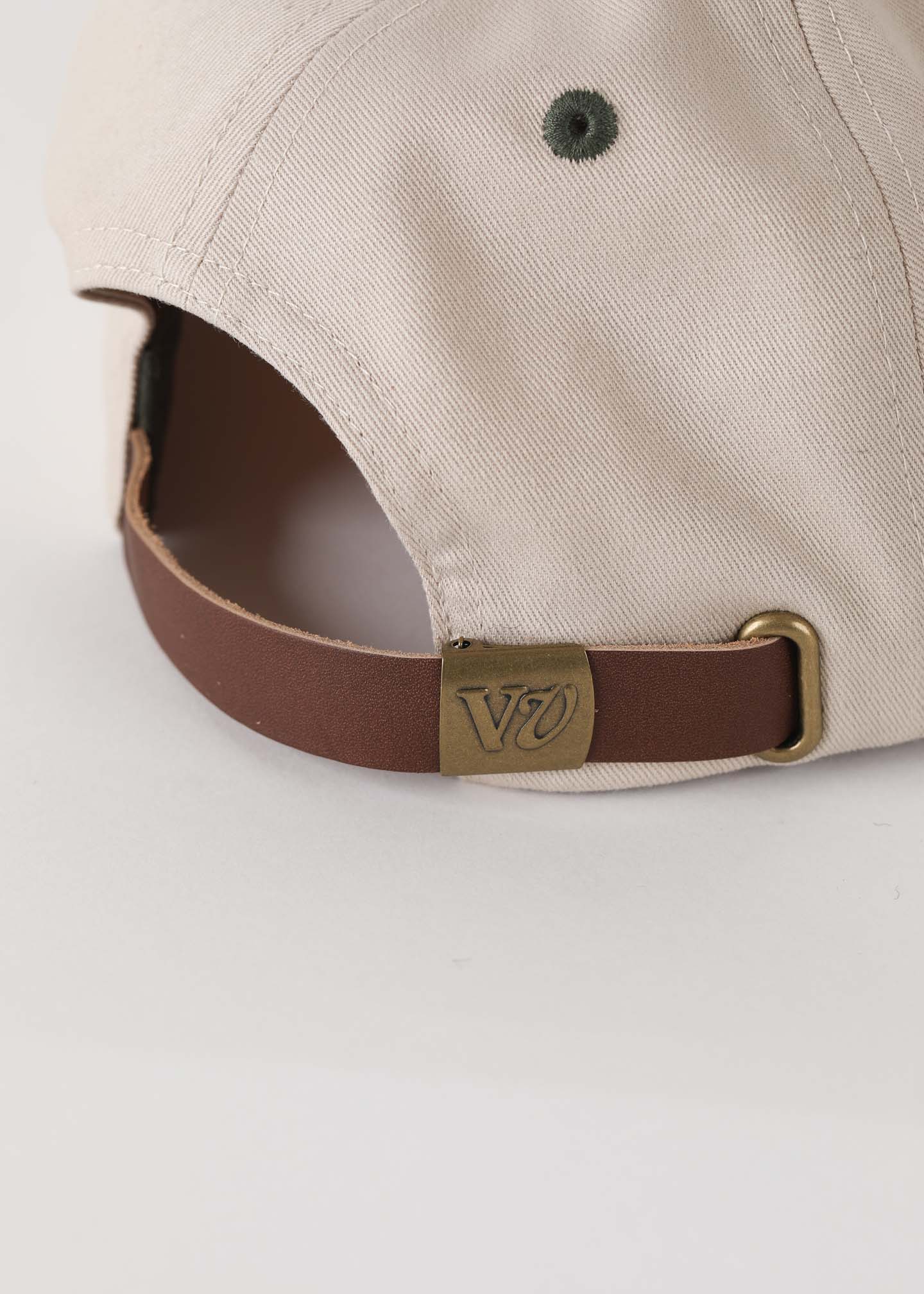 CLUB CAP : BONE GREEN
