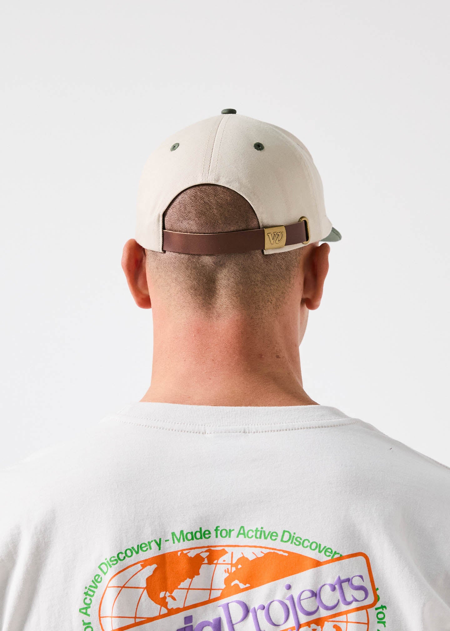 CLUB CAP : BONE GREEN