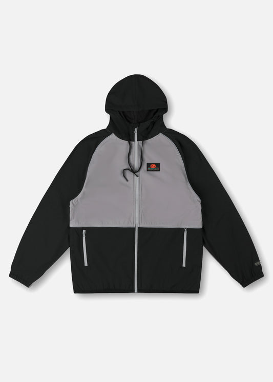 GLOBAL PROJECTS SPRAY JACKET : BLACK GREY