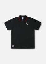 SCHOLAR POLO : BLACK