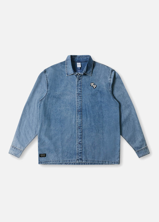 VV DENIM LS SHIRT : BLUE WASH