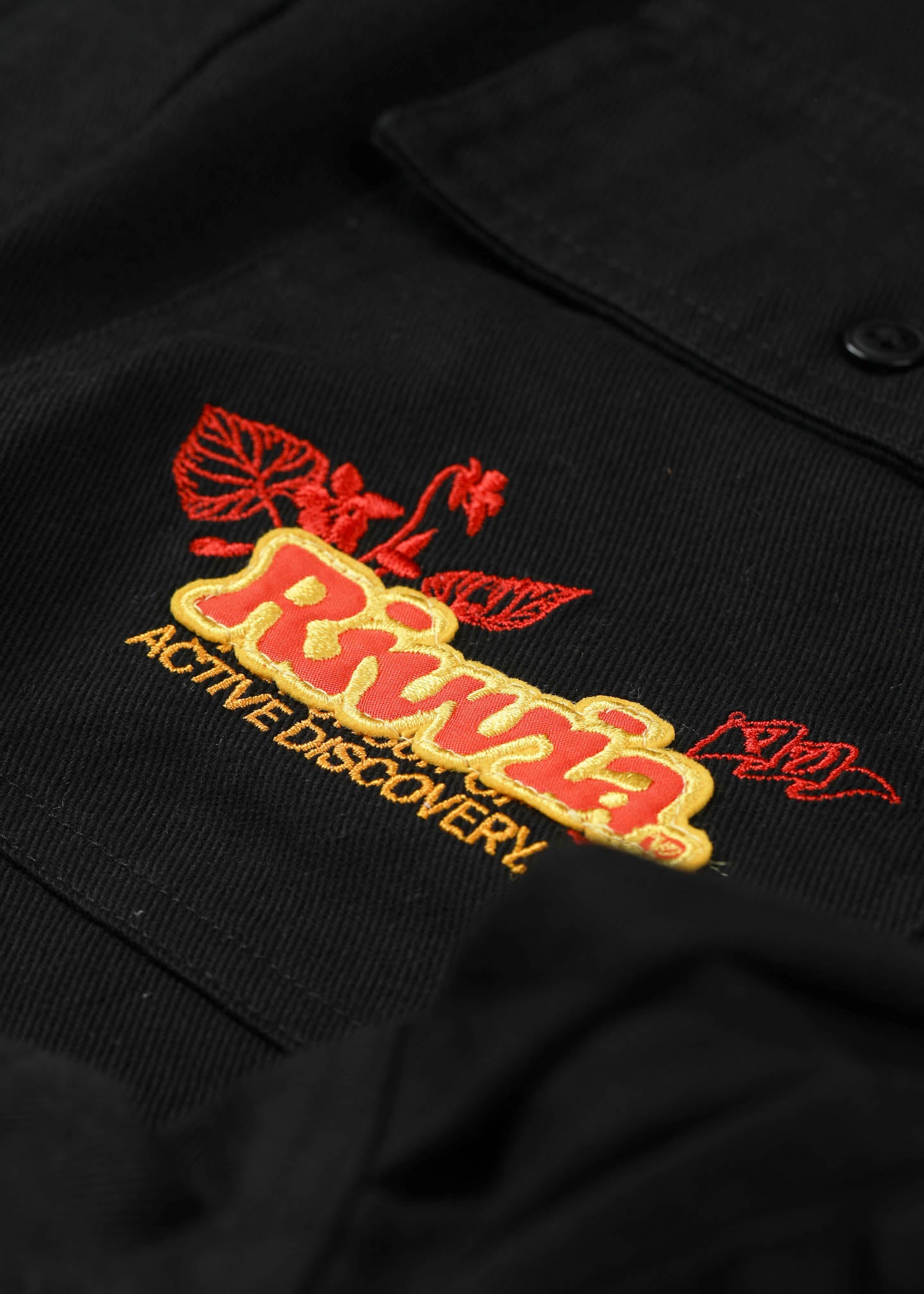 OFF TRACK LS SHIRT : WASHED BLACK