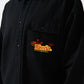 OFF TRACK LS SHIRT : WASHED BLACK