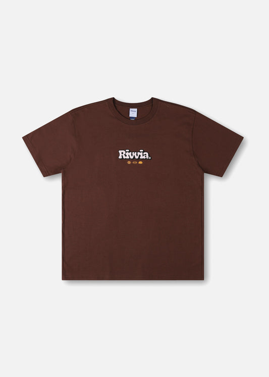 PUFFER T-SHIRT : BROWN