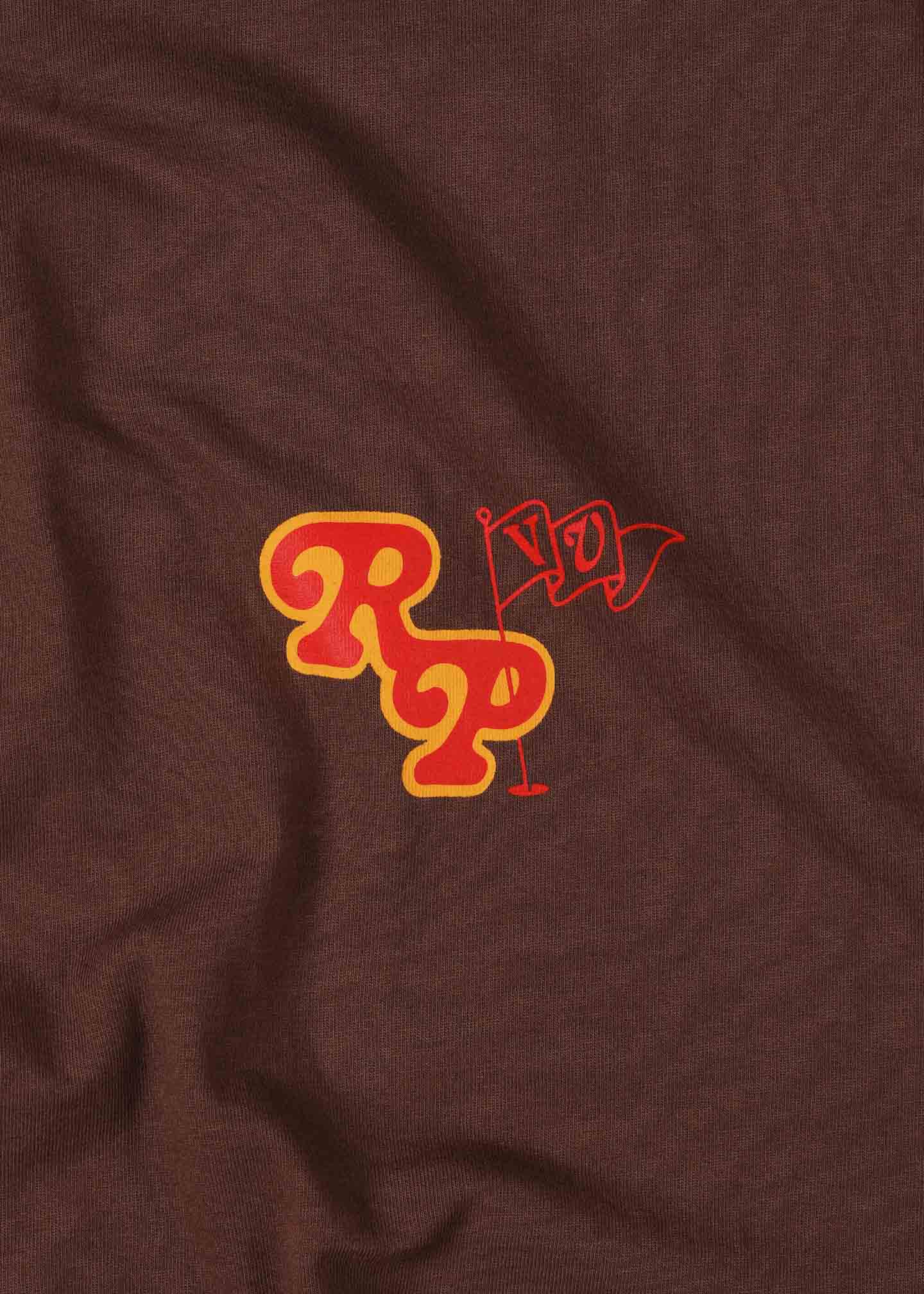 FLORAL PURSUIT T-SHIRT : BROWN