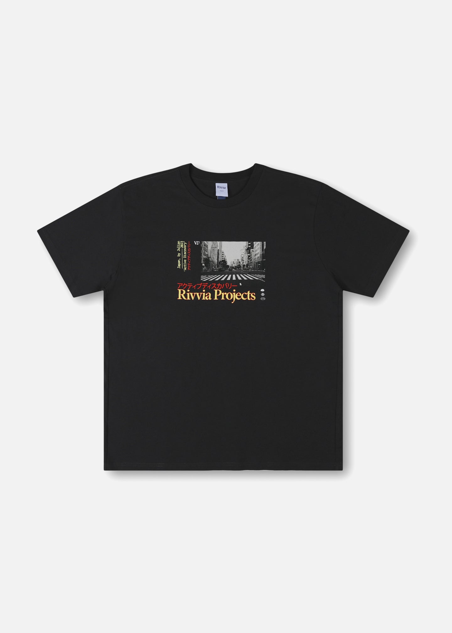 GLOBAL TOUR T-SHIRT : PIGMENT BLACK