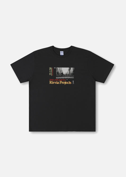 GLOBAL TOUR T-SHIRT : PIGMENT BLACK