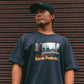 GLOBAL TOUR T-SHIRT : PIGMENT BLACK