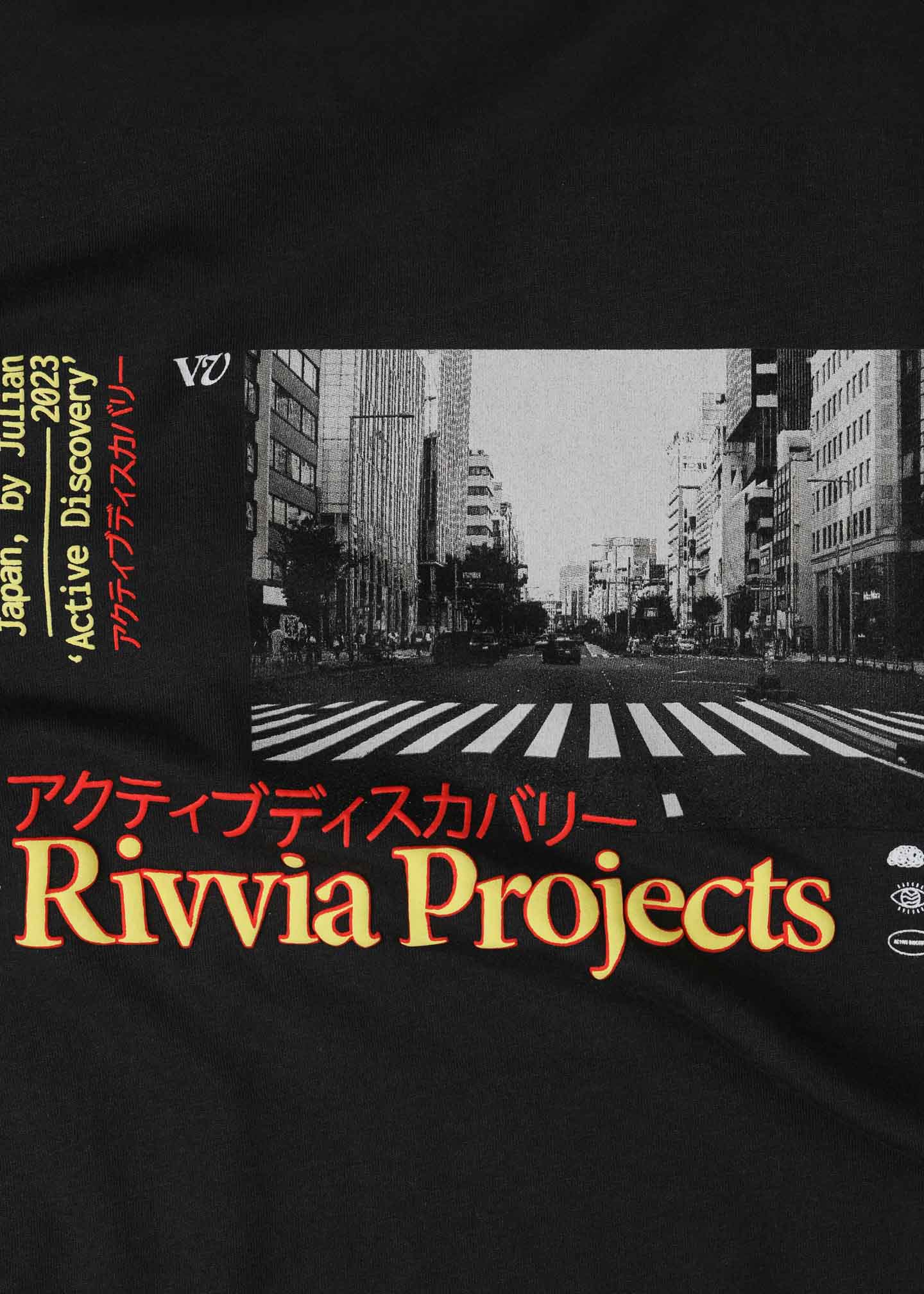 GLOBAL TOUR T-SHIRT : PIGMENT BLACK
