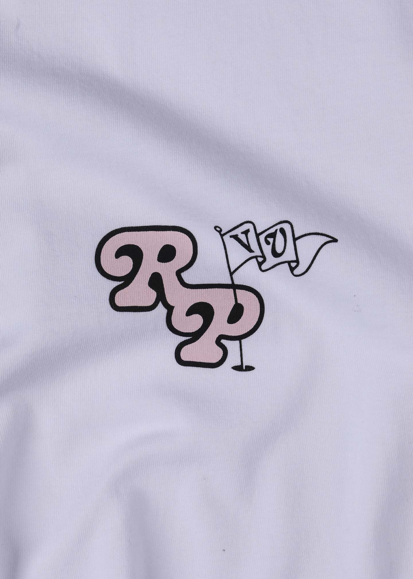 FLORAL PURSUIT LS  T-SHIRT : WHITE