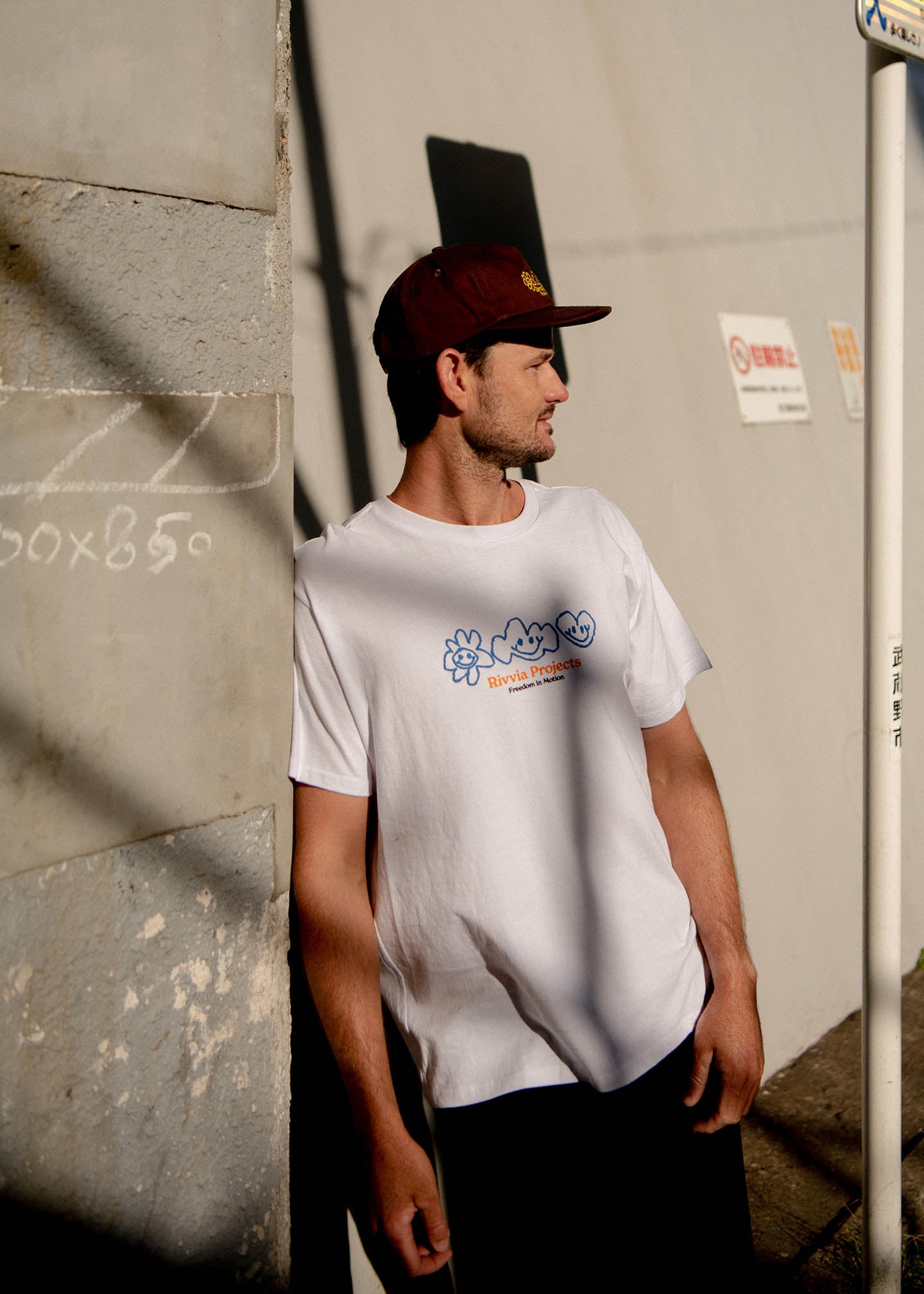 SCRIBBLE T-SHIRT : WHITE