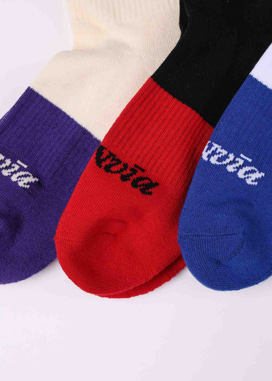 FAVORITES THREE PACK SOCKS : MUILTI