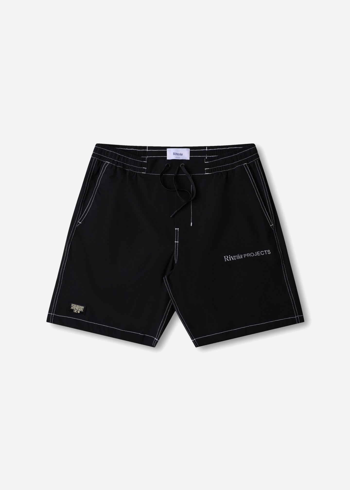 CONTRAST DAILY RIDE SHORT : BLACK WHITE