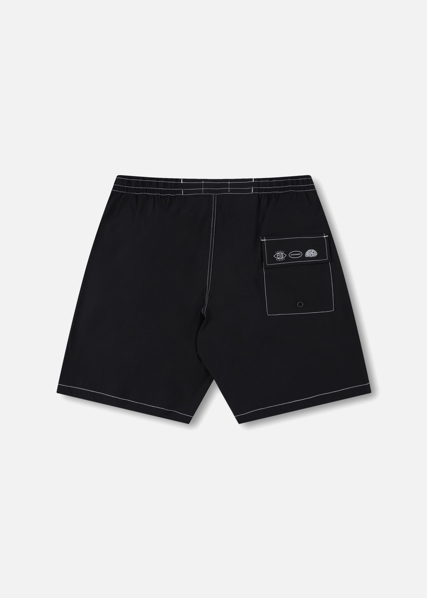 CONTRAST DAILY RIDE SHORT : BLACK WHITE