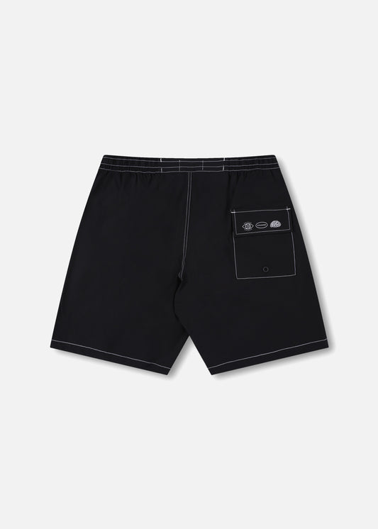 CONTRAST DAILY RIDE SHORT : BLACK WHITE