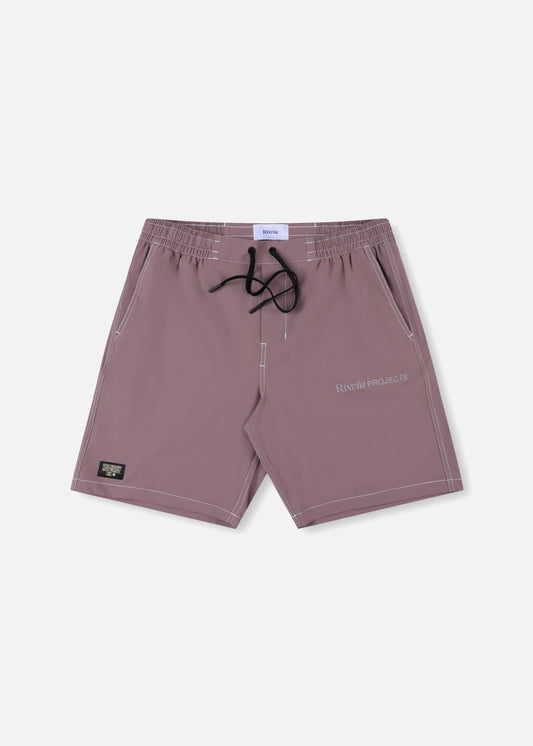CONTRAST DAILY RIDE SHORT : PALE PLUM