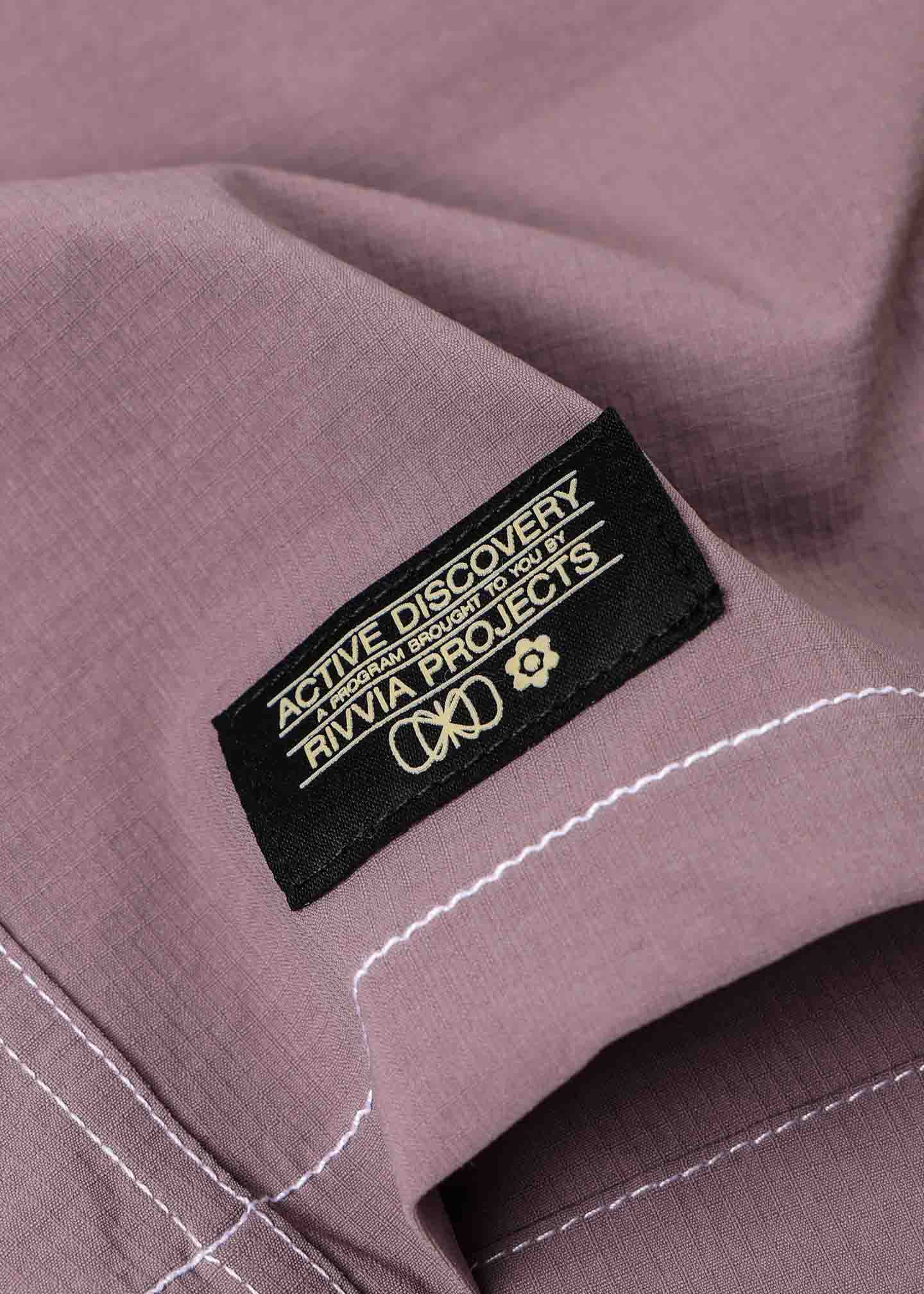 CONTRAST DAILY RIDE SHORT : PALE PLUM